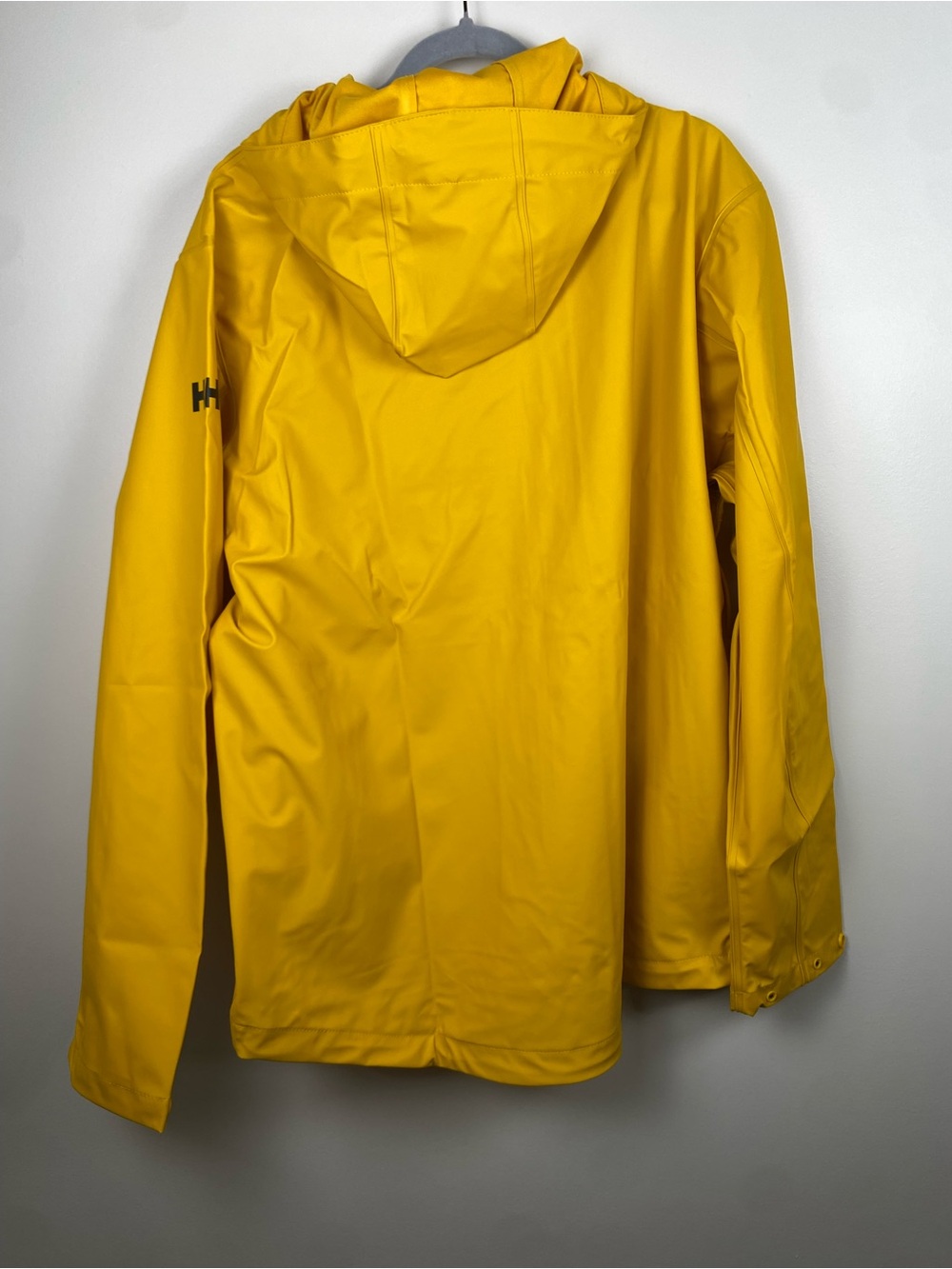 NWT Helly Hansen Men's Moss Rain Jacket Essentially Yellow L - Picture 8 of 11